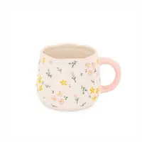Cană crem din gresie 375 ml Ditsy – Sass & Belle