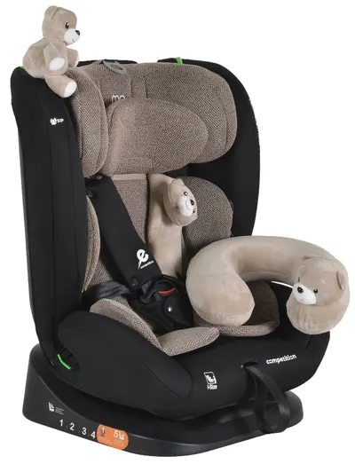 Scaun auto Moni - Competition, i-Size, 40-150 cm, Cool Beige
