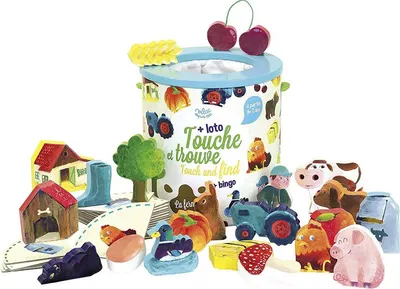 Joc educativ Vilac - Feel And Find, Ferma