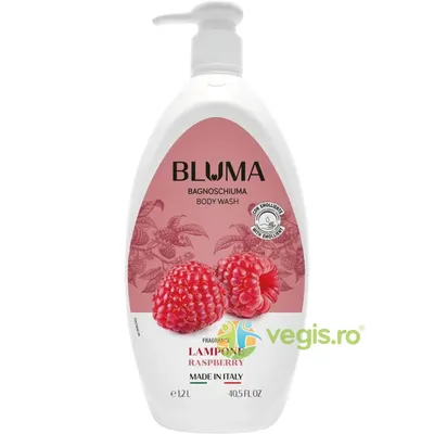 Gel de Dus Cremos cu Parfum de Zmeura 1.2L