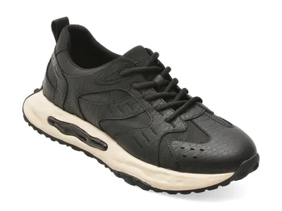 Pantofi sport GRYXX negri, 63515, din material textil