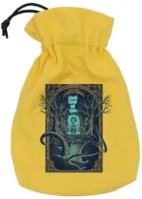 Geantă de zaruri Q-Workshop - The Lord of the Rings: Doors of Durin Dice Pouch