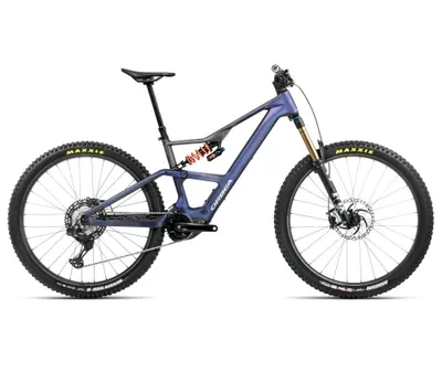 Bicicletă electrică eMTB Trail Orbea RISE LT M-TEAM 630W - Tanzanite Carbon Vie…