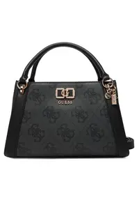 Geanta dama Karnilla HWOS9901060-CLO - geanta de mana si crossbody - piele ecologica - model monogram - gri inchis
