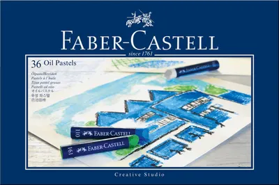 Pasteluri uleioase Faber-Castell - Creative Studio, 36 bucati