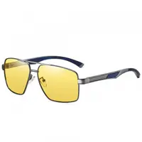 Ochelari De Soare Barbati Techsuit LM001, Polarizati, Protectie UV, Gri Photochromic