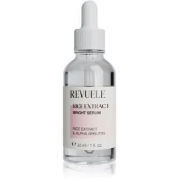 Revuele Rice Extract Bright Serum ser cu efect iluminator faciale