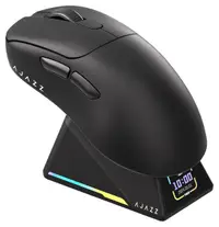 Ajazz Gaming mouse - AJ179 APEX, 8K, optică, wireless, neagră