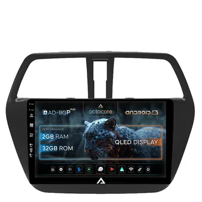 Navigatie Suzuki SX4 S-Cross (2014-2020), Android, P-Octacore 2GB RAM + 32GB ROM, 9 Inch - AD-BGP9002+AD-BGRKIT305