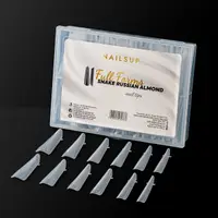 Tipsuri Reutilizabile NAILSUP Snake Full Forms Russian Almond, 120 buc