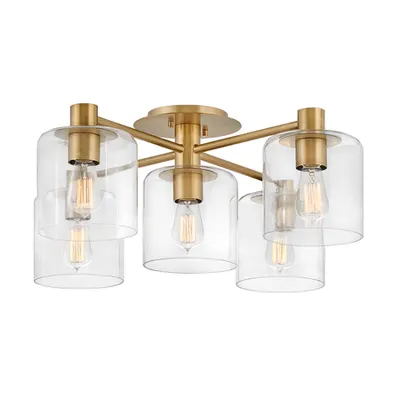 Corp de iluminat pentru exteriorAxel 5 Light Semi-flush Mount