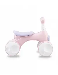 Ride-On pentru copii fara pedale Momi Tobis Pink, cu lumini, sunet si difuzor de balonase, ghidon reglabil pe inaltime in 3 puncte, potrivit pentru copii de la 24 de luni, sarcina maxima 20 kg