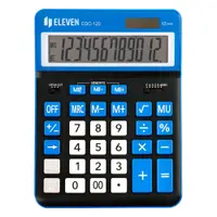 Calculator Eleven - CDC120BK-NV, negru/albastru închis