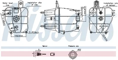 Vas expansiune racire potrivit CITROEN JUMPER II; FIAT DUCATO; PEUGEOT BOXER 12.01