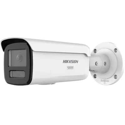 Camera de supraveghere IP Bullet 8MP Hikvision DS-2CD2T87G3-LIY(2.8MM), lentila fixa 2.8mm, iluminare min: Color: 0.0005 Lux @ (