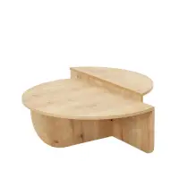 Set 2 masute de cafea PODIUM, stejar safir, 90x60x30 cm