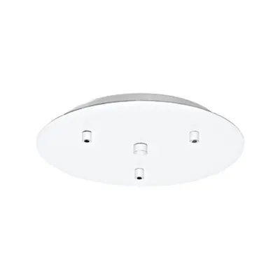 Canopy 3-fold, surface mounted white