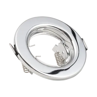 Rama spot rotund crom GU10 fara sursa