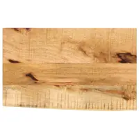 Gossi blat de masa margine naturala, 40x20x3,8 cm, lemn masiv mango