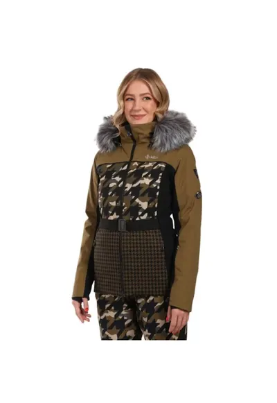 Geaca ski sau snowboard Clair - Kaki