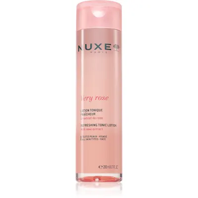 Nuxe Very Rose Refreshing Tonic Lotion tonic revigorant pentru toate tipurile de ten 200 ml