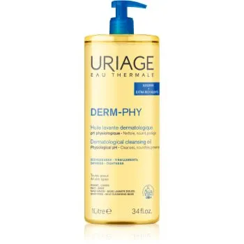 Uriage DERM-PHY Dermatological Cleansing Oil gel de dus hranitor