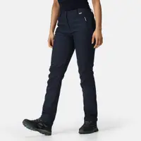 Wanderhose Geo Softshell Wandern/Outdoor/Trekking Damen Navy Atmungsaktiv