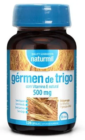 Ulei de grâu de iarnă + Vitamina E, 500 mg, 120 capsule, Naturmil