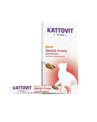 KATTOVIT Renal Cream 6x15g pasta pentru pisici, cu pui, pentru sustinerea functiei renale