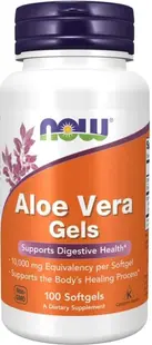 Aloe Vera Gels, 100 capsule, Now