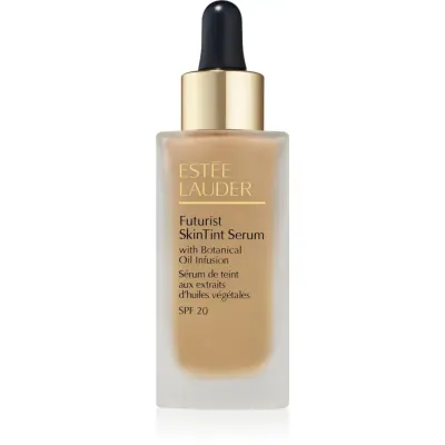 Estée Lauder Futurist SkinTint Serum Foundation With Botanical Oil Infusion SPF 20 machiaj de îngrijire SPF 20 culoare 2W1 Dawn 30 ml