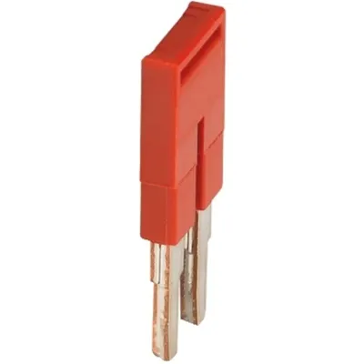 Punte de legatura 2 cai pentru terminale 2,5mm², rosie