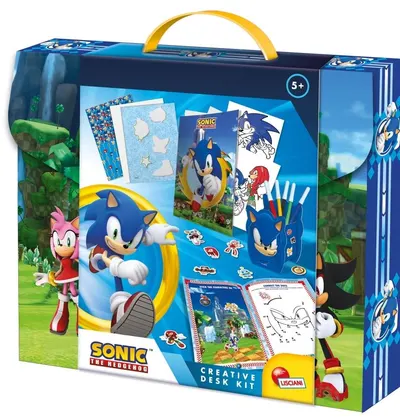 Set creativ Lisciani - Sonic, cu valiză