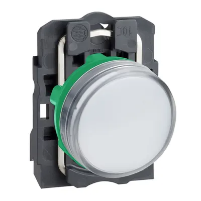 Lampa Alba Completa Ø22 Lentile Plate Cu Led Integral 110 - 120V
