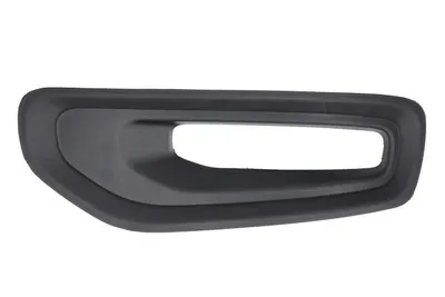 Grila bara fata stanga/dreapta superior, 2 buc. set, cu locas lampa ceata, plastic, negru potrivit RAM TRUCK RAM V dupa 2018