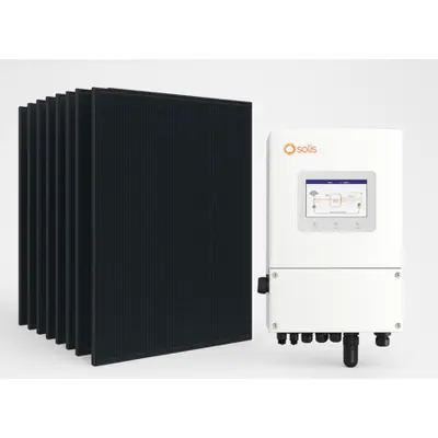 Kit fotovoltaic hibrid trifazat 10kW cu 22 panouri 450W – Solutie completa trifazata pentru independenta energetica
