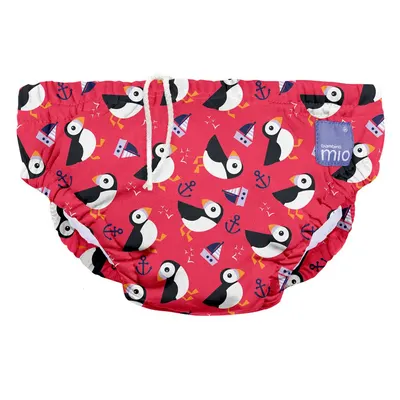 Scutec pentru inot refolosibil Bambino Mio Puffin Parade marimea S