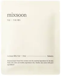 Mixsoon Tampoane faciale Soybeen Milk, 3 buc
