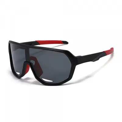 Ochelari De Soare Copii Techsuit 22312, Polarizati, Protectie UV, Negri Rosii
