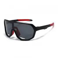 Ochelari De Soare Copii Techsuit 22312, Polarizati, Protectie UV, Negri Rosii