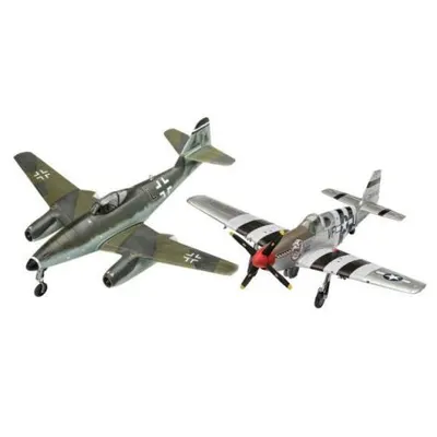 Set de construite me262 si p51b mustang