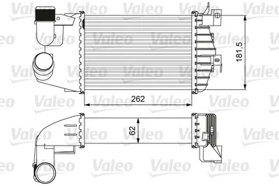 Intercooler Otrivit Opel Astra H, Astra H Classic, Astra H Gtc, Zafira B 1.7d 02.07