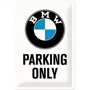 Placa metalica 20x30 BMW