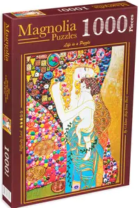 Puzzle Magnolia din 1000 de piese - Mamă și copil