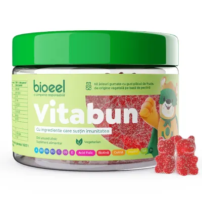Vitabun, 60 jeleuri gumate, Bioeel