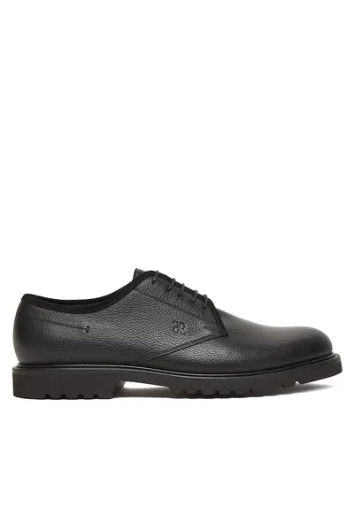 Pantofi barbati - Diamond Nero - piele naturala