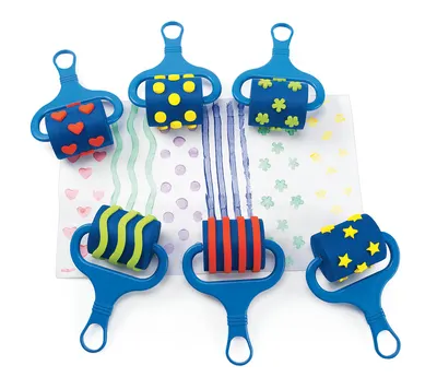 Role pentru pictat cu diverse forme - 6 buc