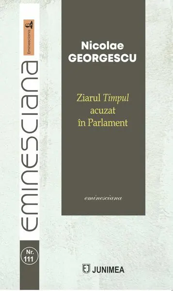 Ziarul Timpul acuzat în Parlament - Paperback brosat
