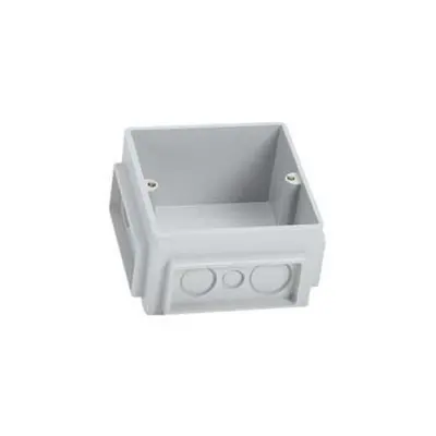 Flush doza montaj - pentru floor prizas - 3 module - plastic