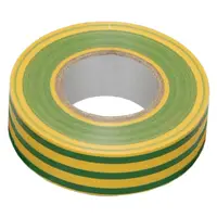 Banda izolatoare 0,13x15 mm galben-verde20 m